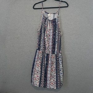 LA Gypsy Colorful Strap Romper